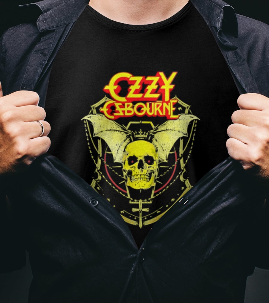Ozzy Osbourne Winged Skull Prince Of Darkness T-Shirt