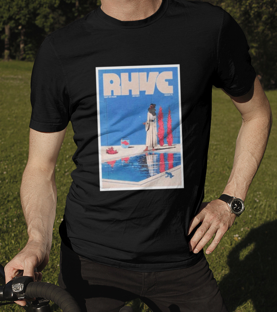 Rhye Zeyzey Poolside May 24 2026 Miami FL Retro Vibe T-Shirt