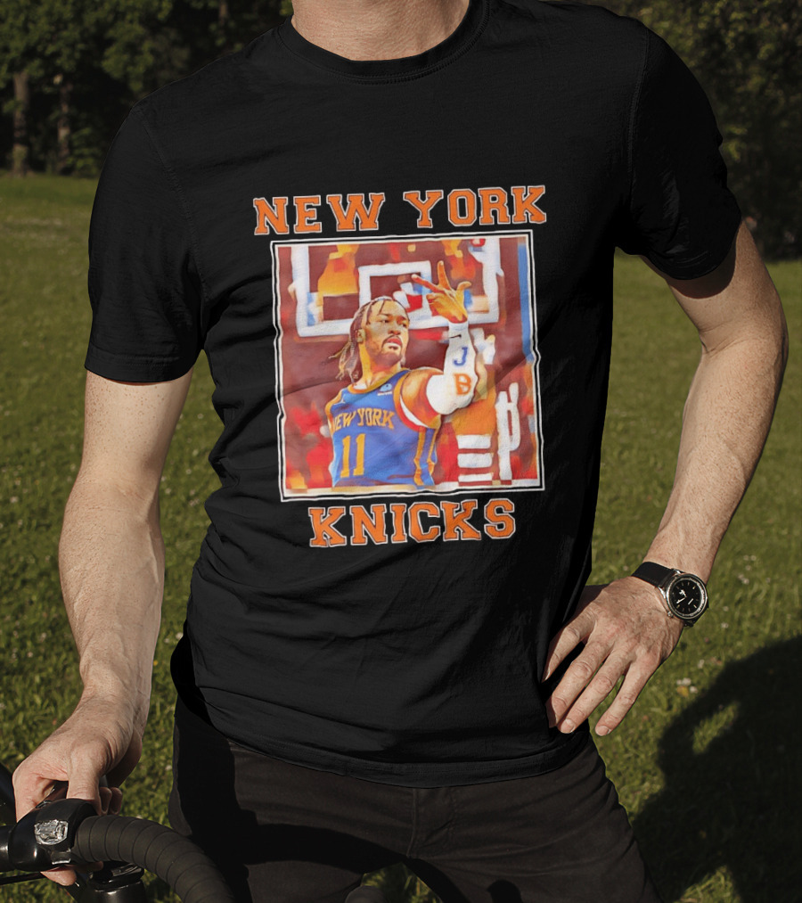 New York Knicks Jalen Brunson 11 JB Player Highlight T-Shirt