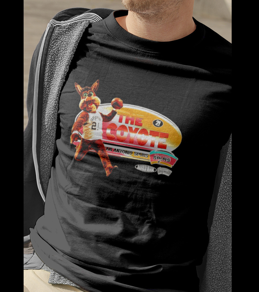 The Coyote 21 San Antonio Spurs Fans Karmanac T-Shirt