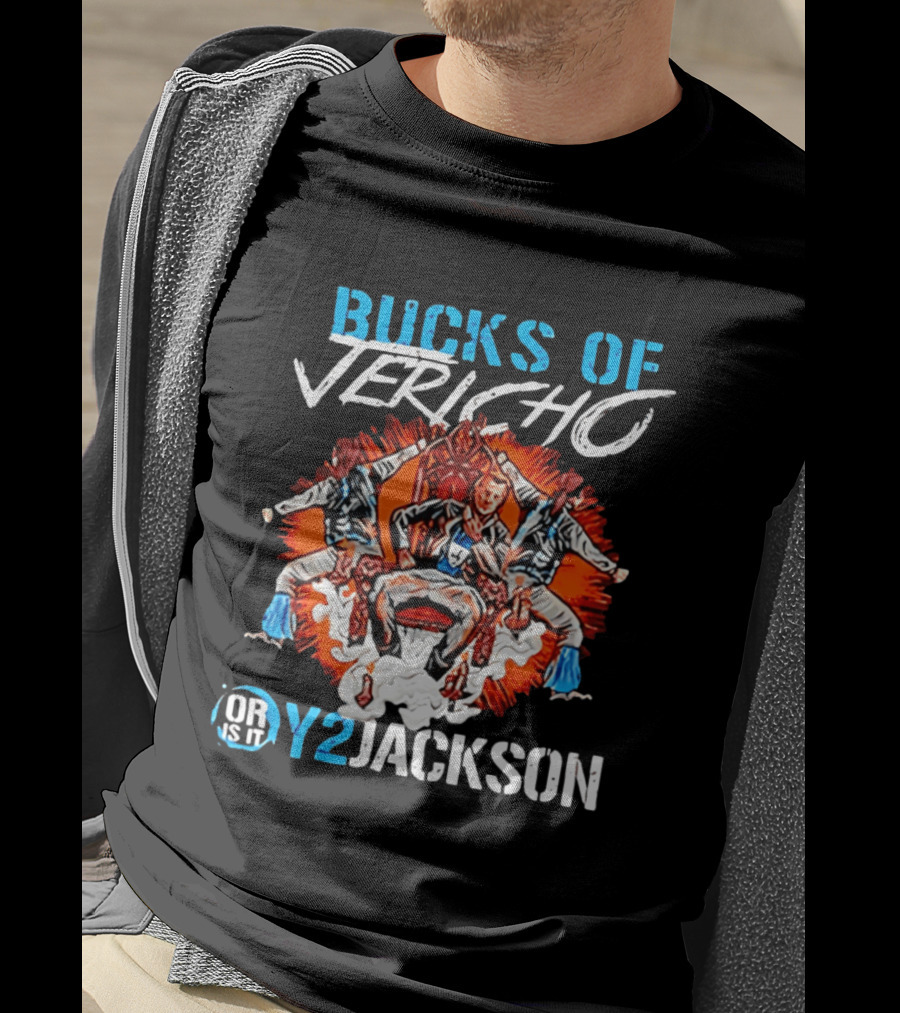 Bucks Of Jericho Y2Jackson Dynamic Wrestling Trio T-Shirt