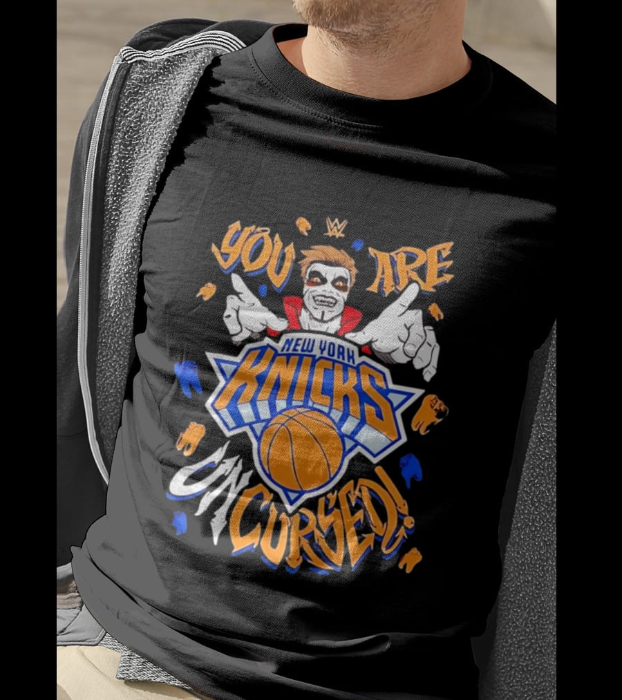 New York Knicks Danhausen You Are Cursed T-Shirt