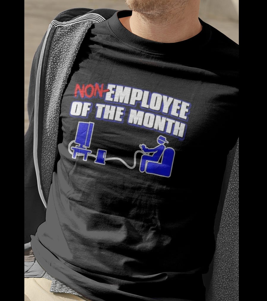 Non Employee Of The Month Gaming Console Player T-Shirt