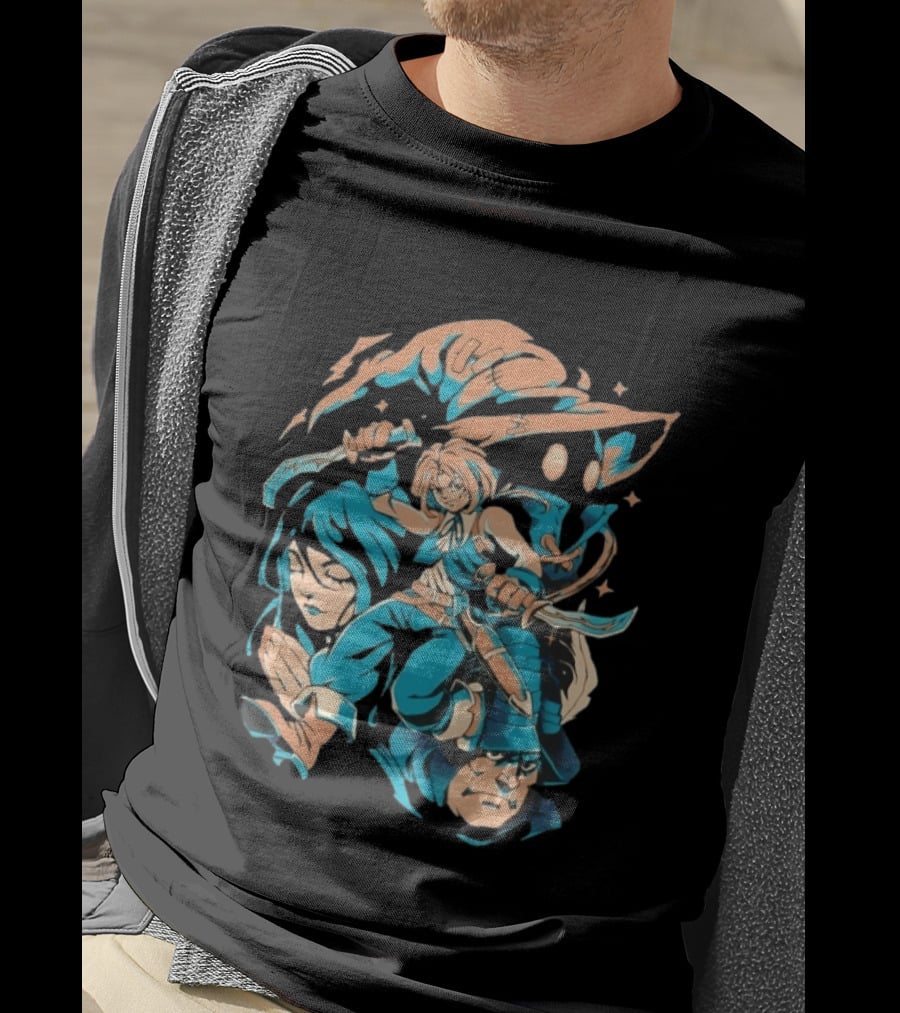 Final Fantasy IX Zidane Tribal Epic Adventure Thief T-Shirt