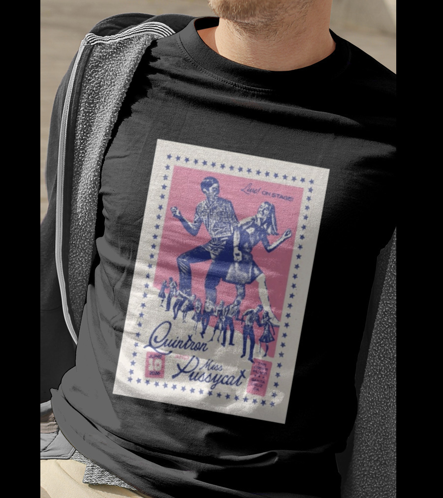 Quintron And Miss Pussycat Live On Stage June 10 2026 Santa Cruz CA Tour T-Shirt