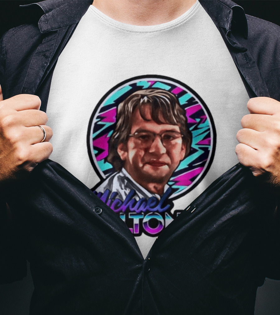 Michael Bolton 80s Aesthetic Office Humor T-Shirt