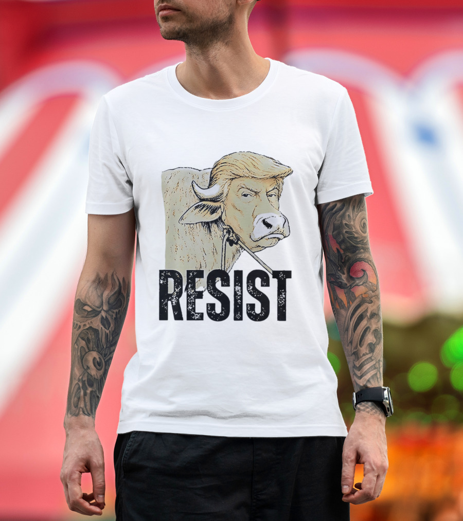 America Buffalo Resist Trump Political Satire T-Shirt