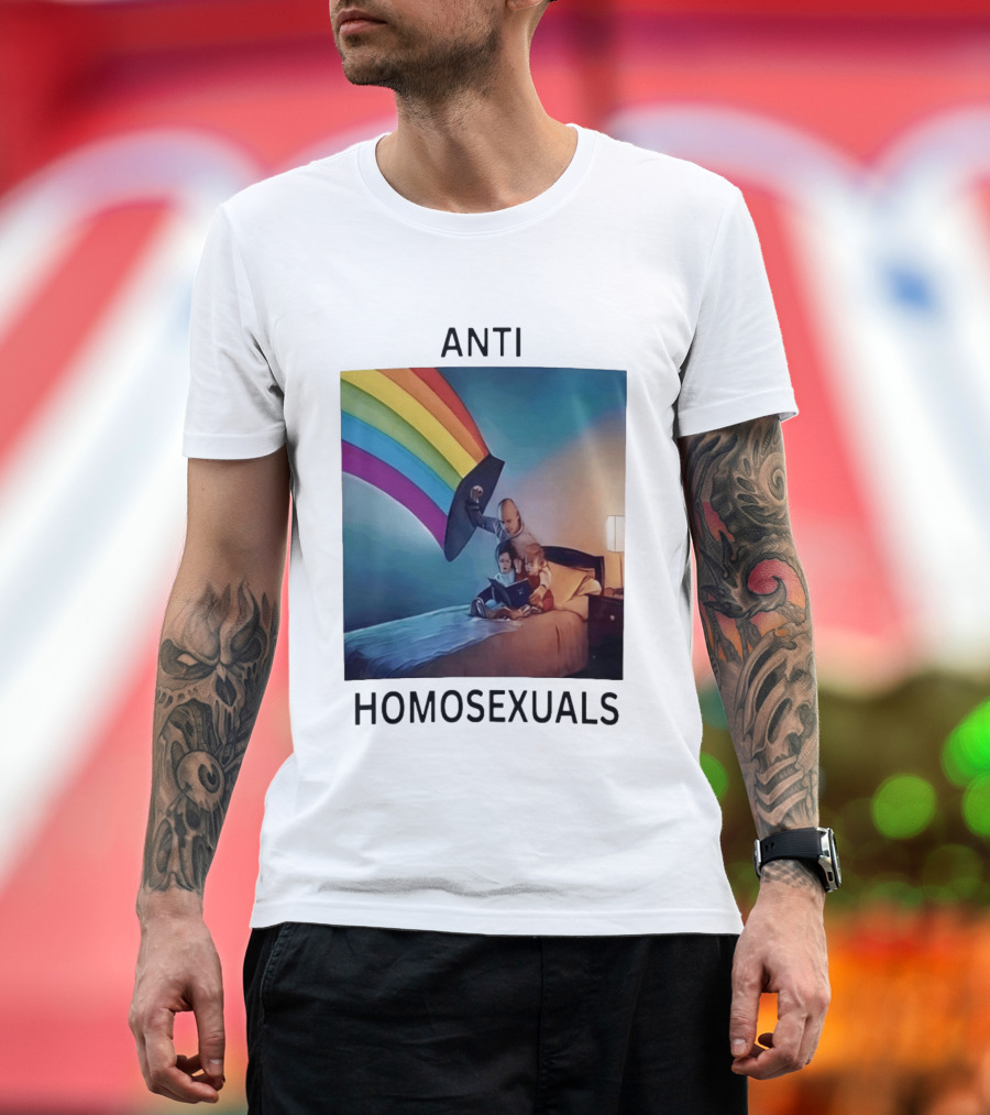 Anti Homosexuals Pride Rainbow T-Shirt