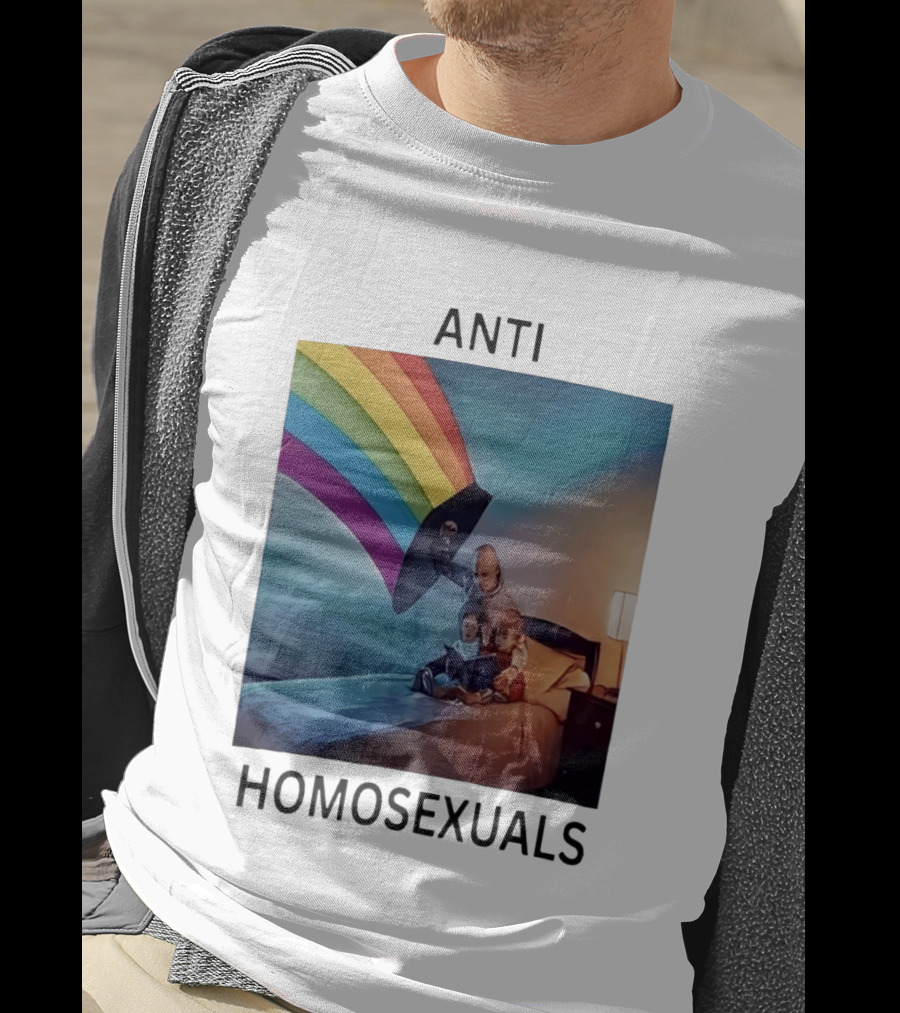 Anti Homosexuals Pride Rainbow T-Shirt
