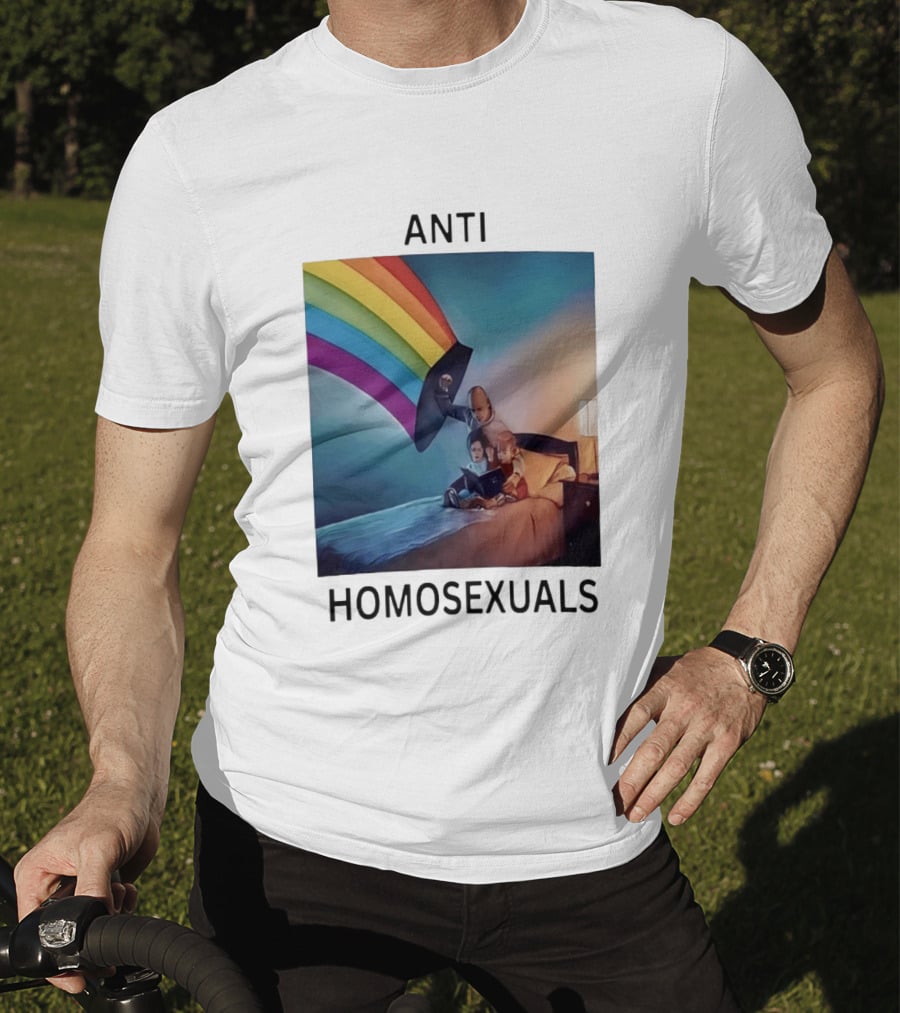 Anti Homosexuals Pride Rainbow T-Shirt