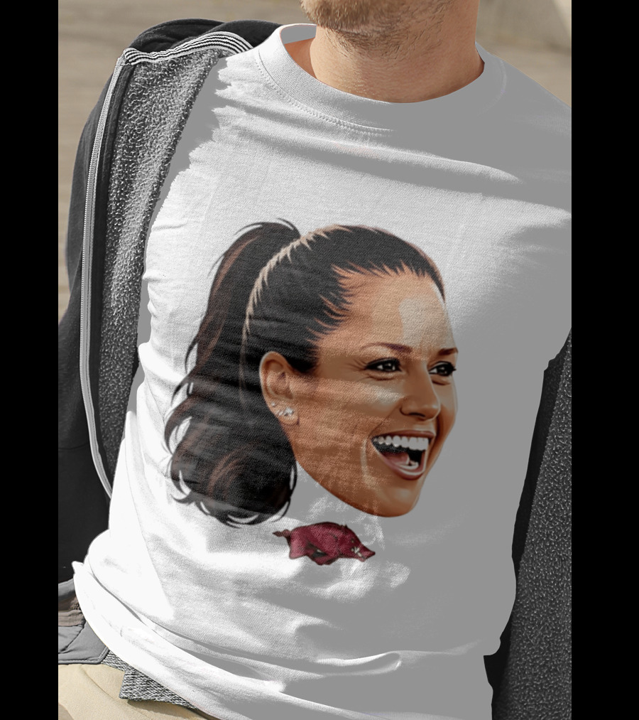 Arkansas Razorbacks Kailey Wyckoff Caricature Sports Team Fan Spirit T-Shirt