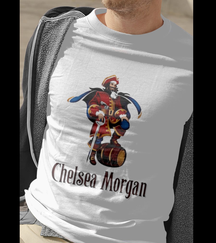 Chelsea Morgan Pirate Captain Red Coat T-Shirt