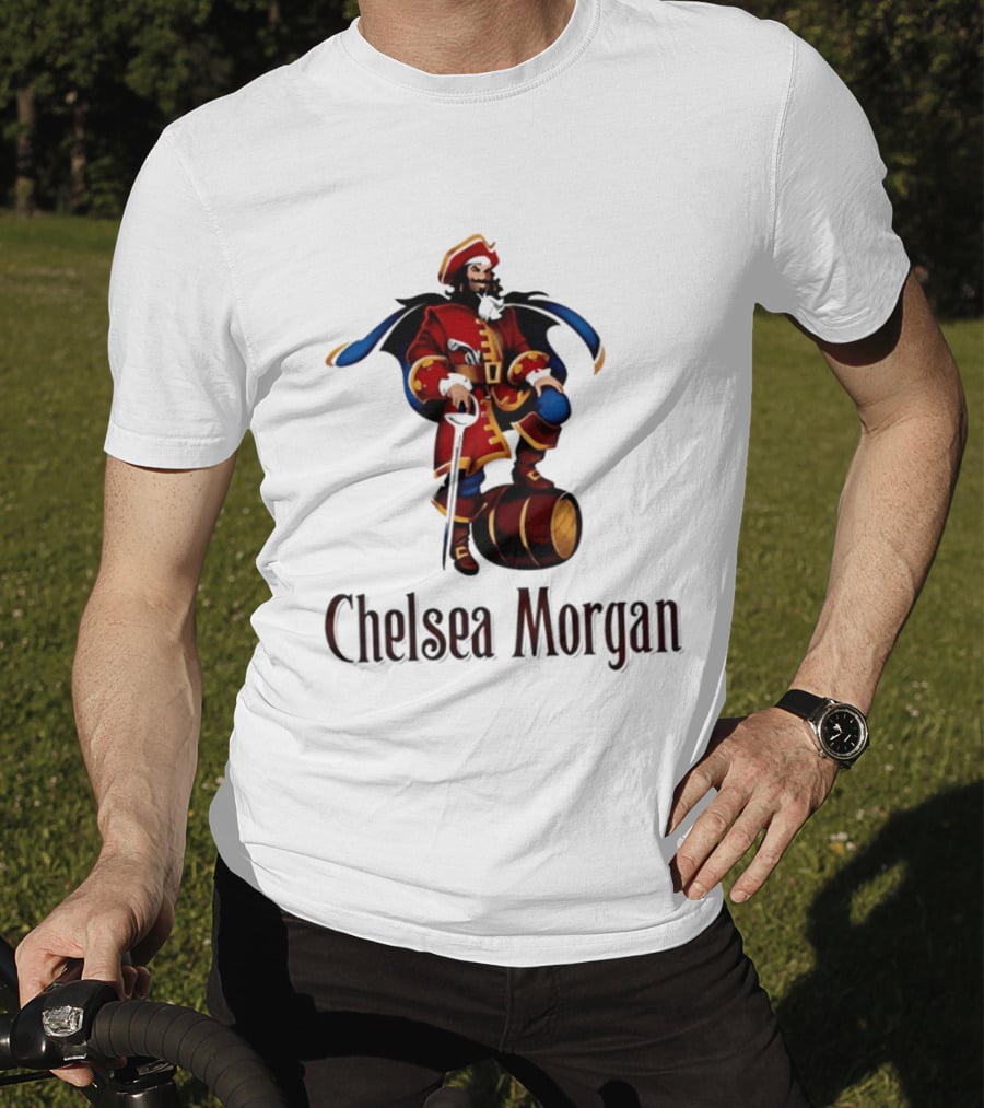 Chelsea Morgan Pirate Captain Red Coat T-Shirt