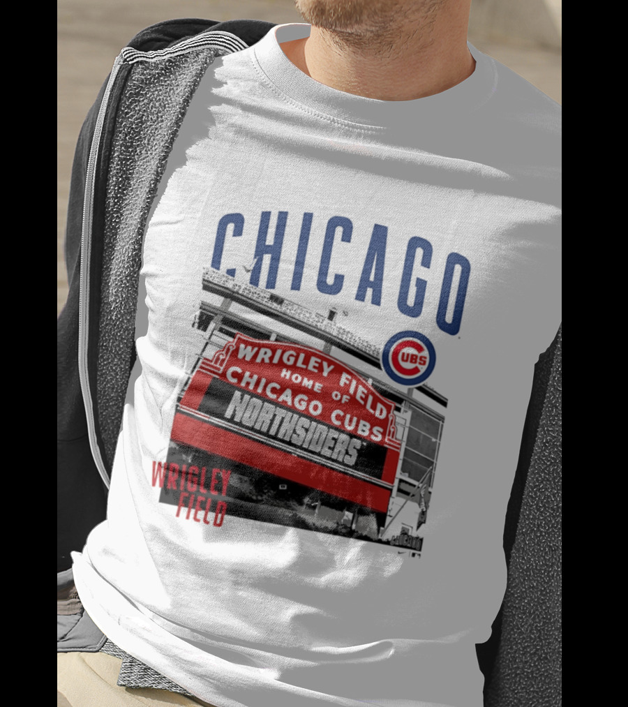 Chicago Cubs Wrigley Field Home Of The Cubs Northsiders T-Shirt