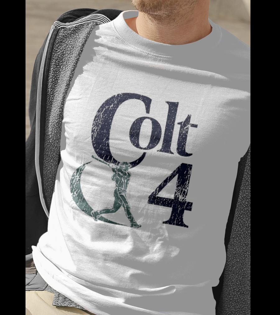 Colt 4 Colt Emerson Seattle Mariners MLB Players Association Baseball T-Shirt