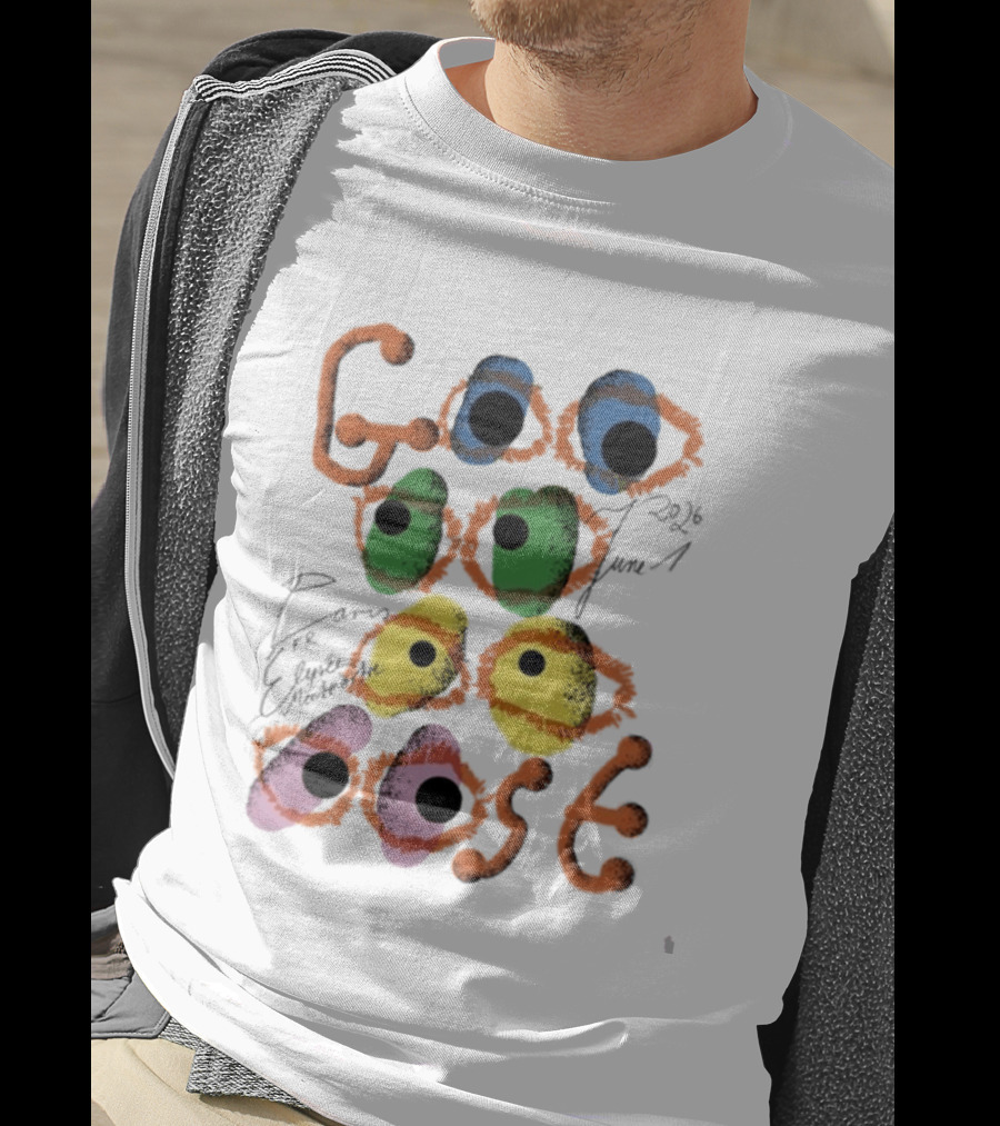 Goose Paris FR June 1 2026 Colorful Eyes T-Shirt