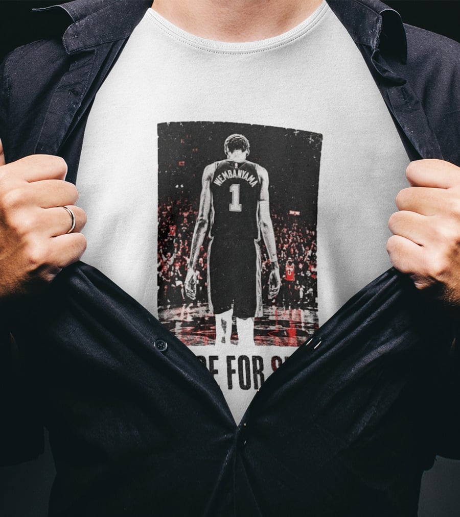 Victor Wembanyama Number 1 Race For Seis San Antonio Spurs T-Shirt