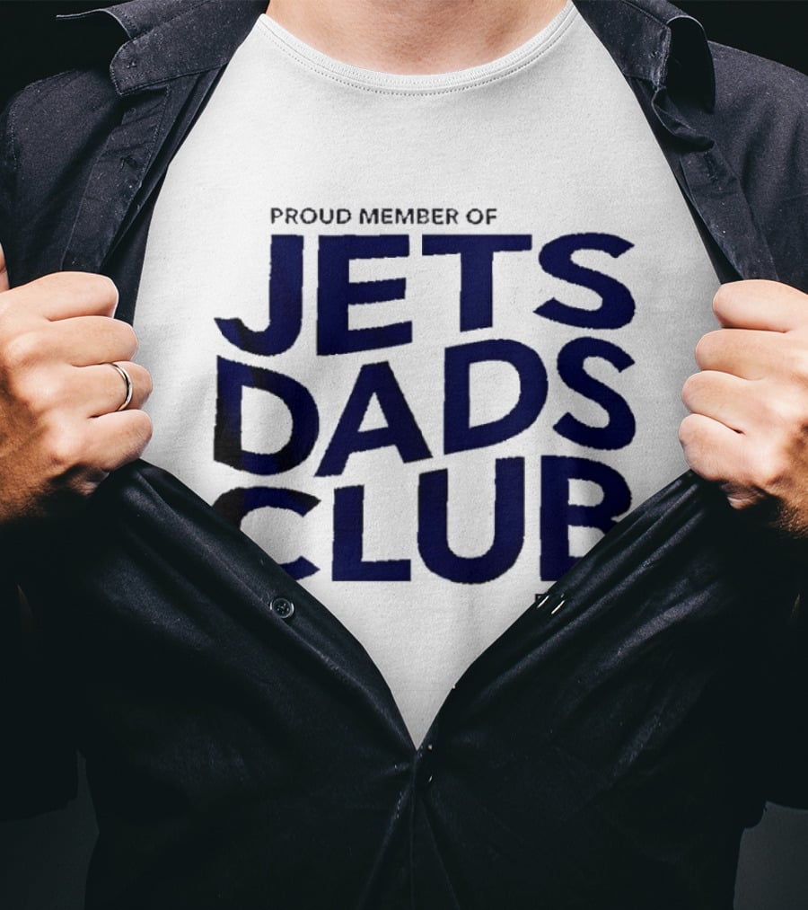Winnipeg Jets Proud Member Of Jets Dads Club Est 2011 T-Shirt
