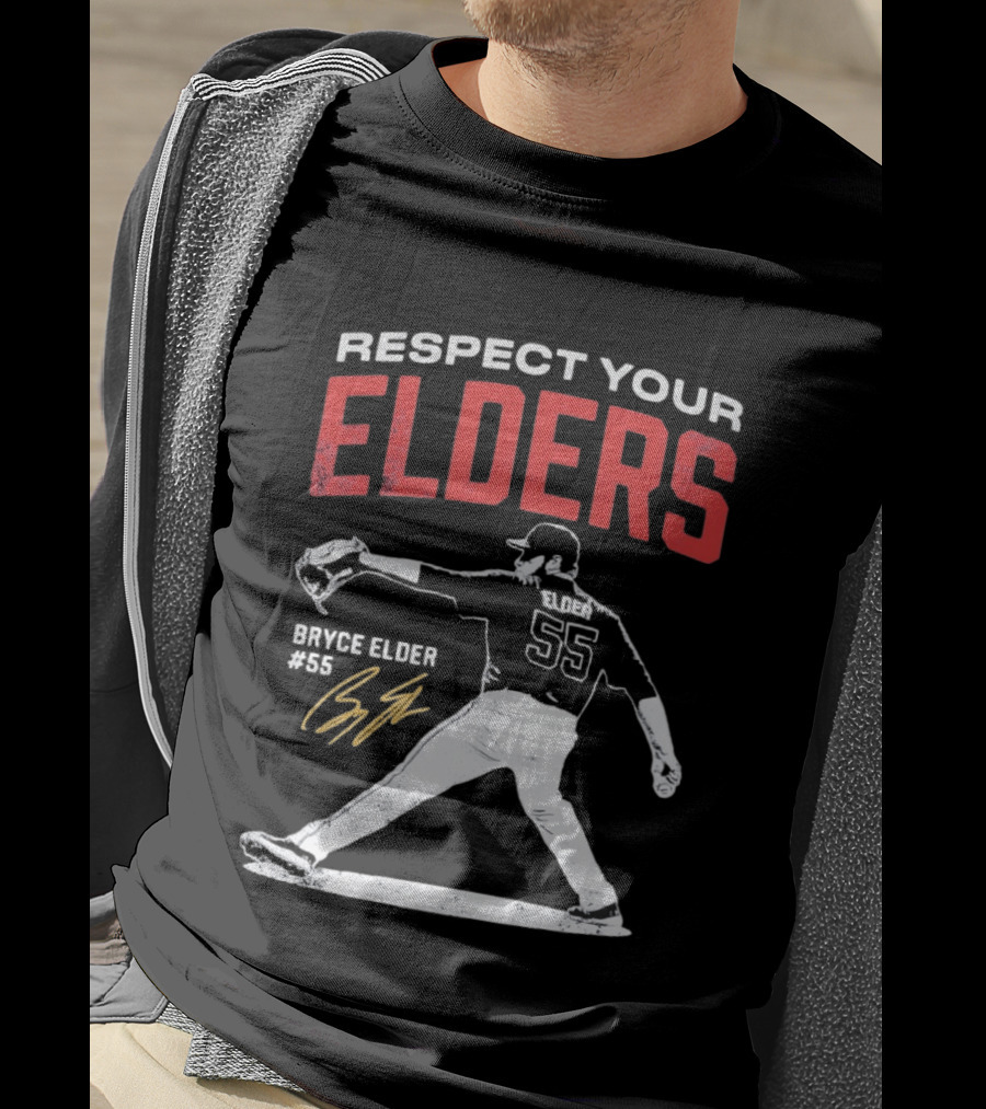 Respect Your Elders Bryce Elder #55 Atlanta T-Shirt