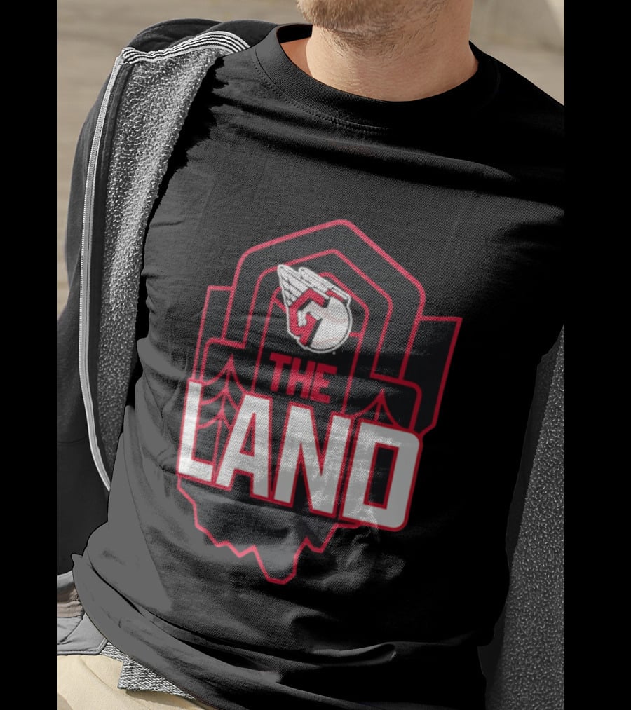 Cleveland Guardians The Land Baseball Winged G T-Shirt