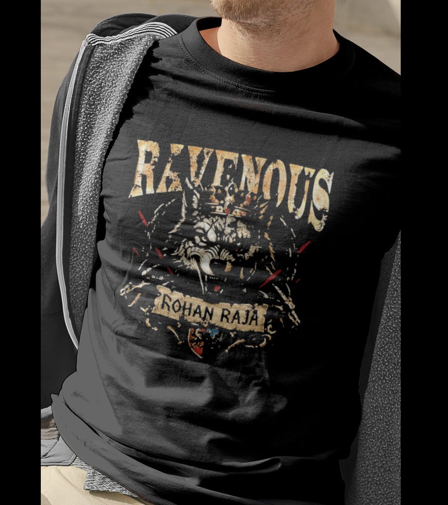 Ravenous Wolf Crown Rohan Raja T-Shirt