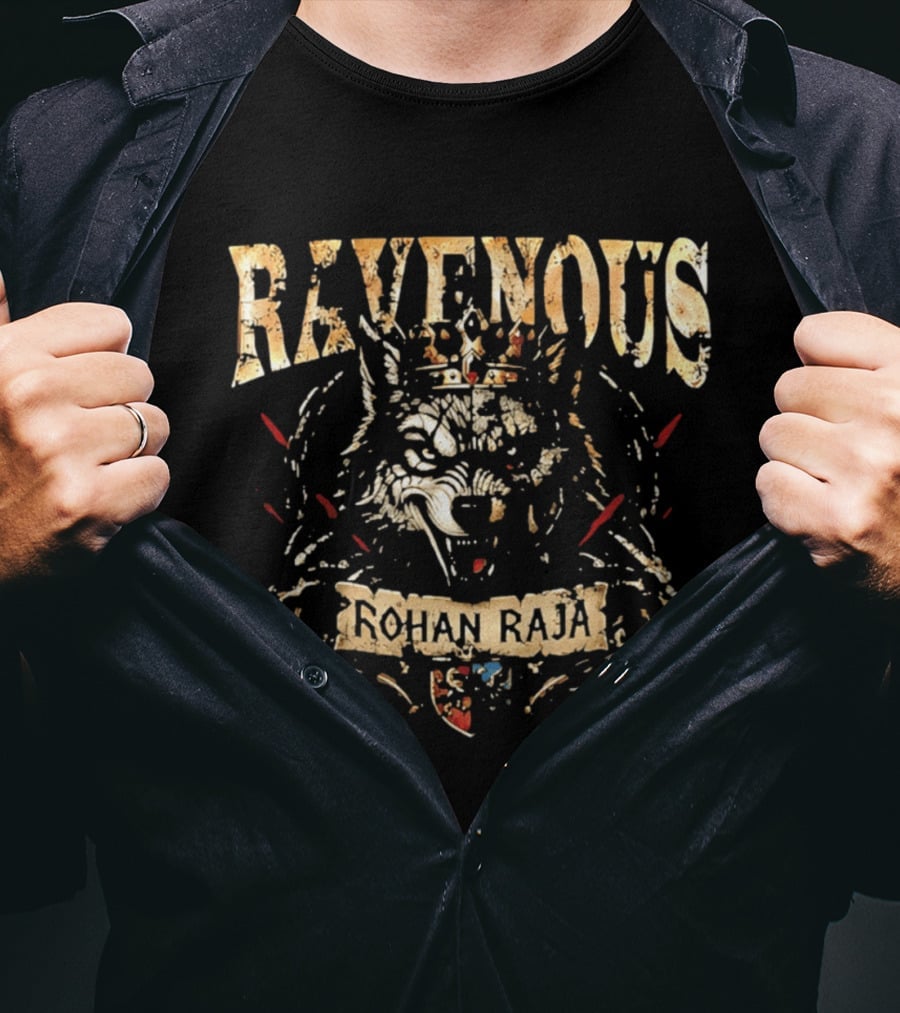 Ravenous Wolf Crown Rohan Raja T-Shirt