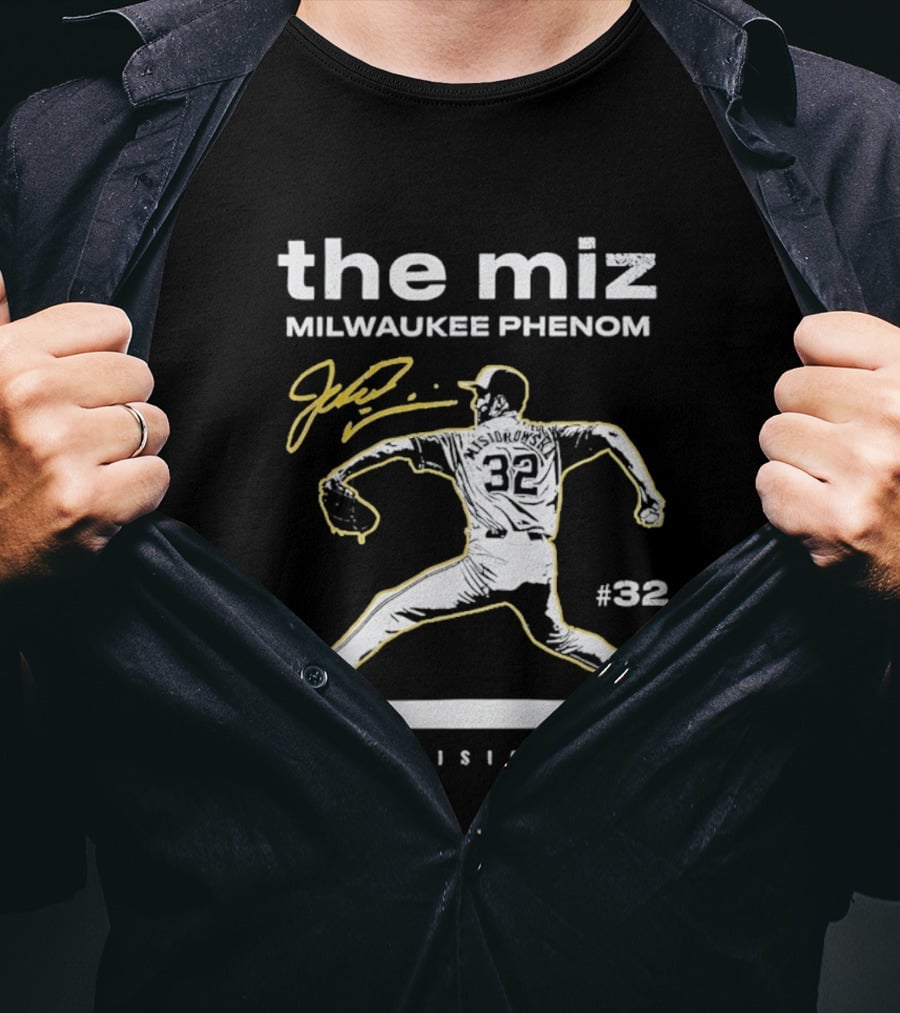 The Miz Milwaukee Phenom Jacob Misiorowski #32 T-Shirt