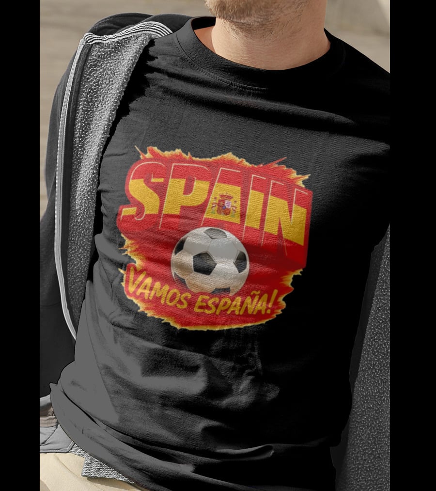 Spain Vamos España Soccer Ball T-Shirt