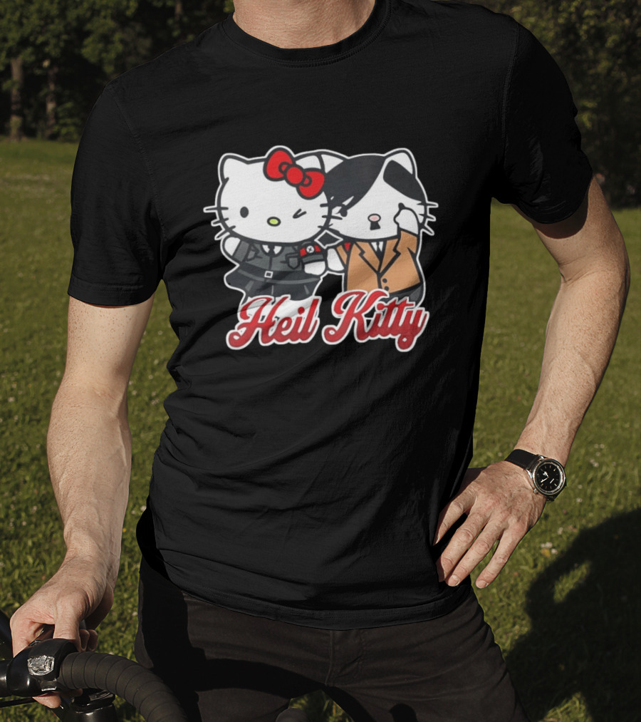 Heil Kitty Hitler Hello Kitty T-Shirt