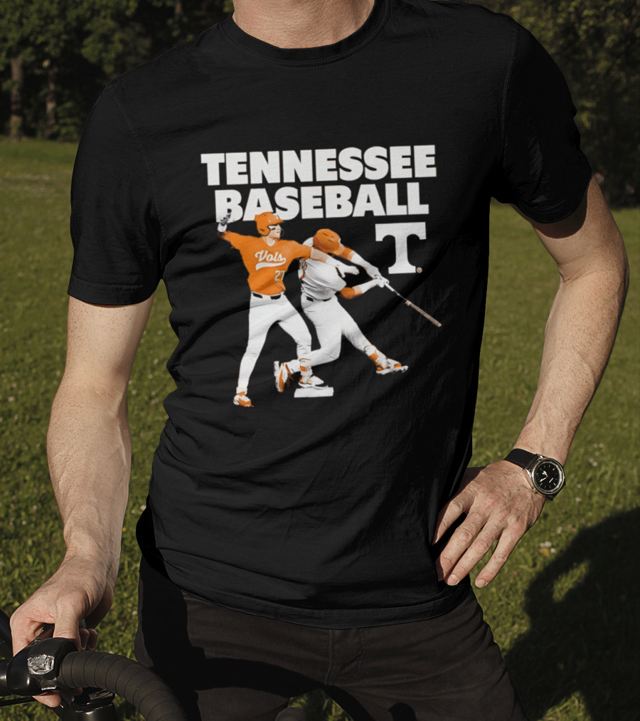 Tennessee Volunteers Baseball Vols Number 27 T-Shirt