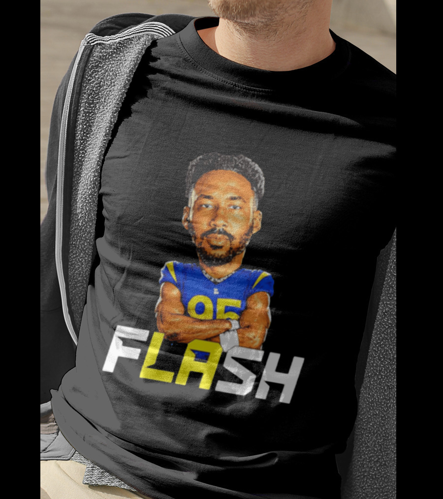 Los Angeles Rams Flash 95 Poona Ford T-Shirt