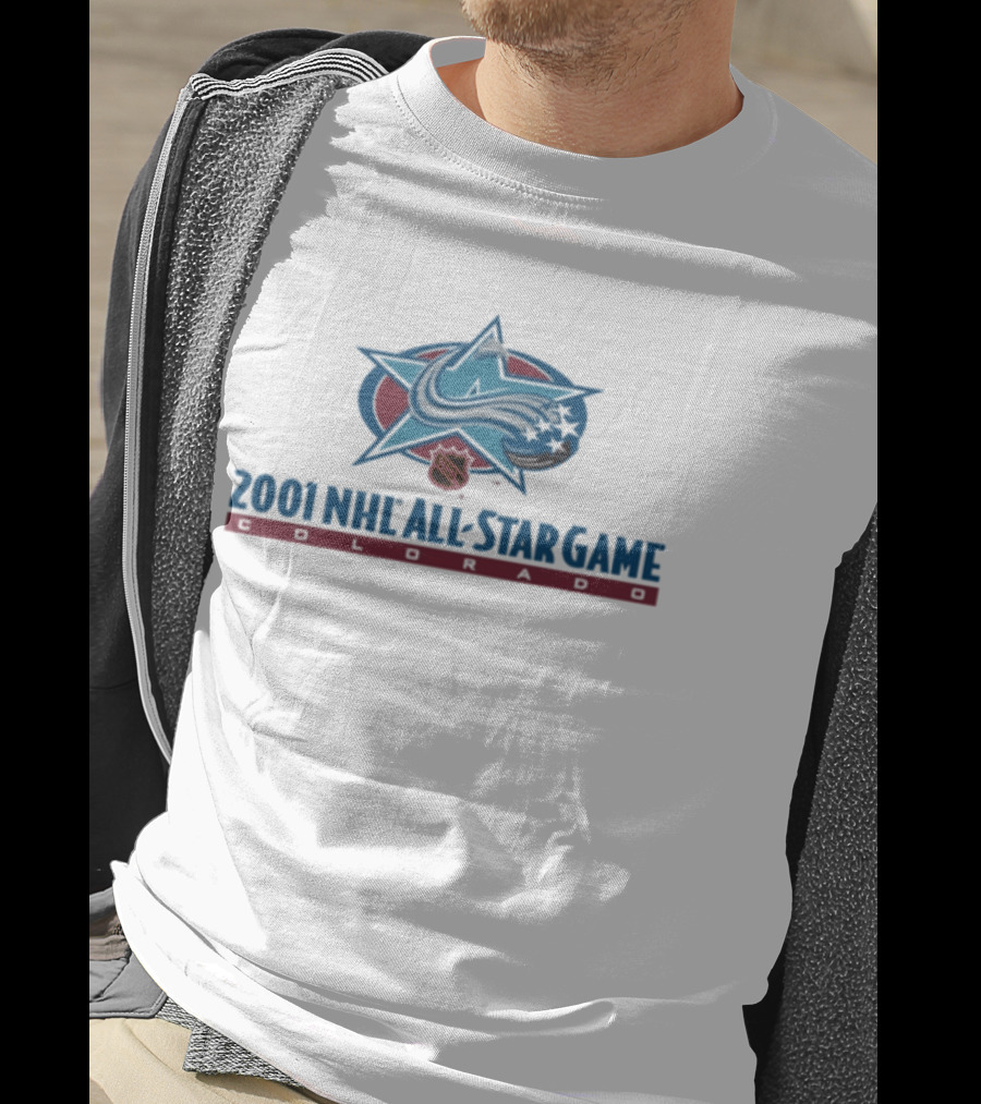 2001 NHL All Star Game Colorado Avalanche T-Shirt