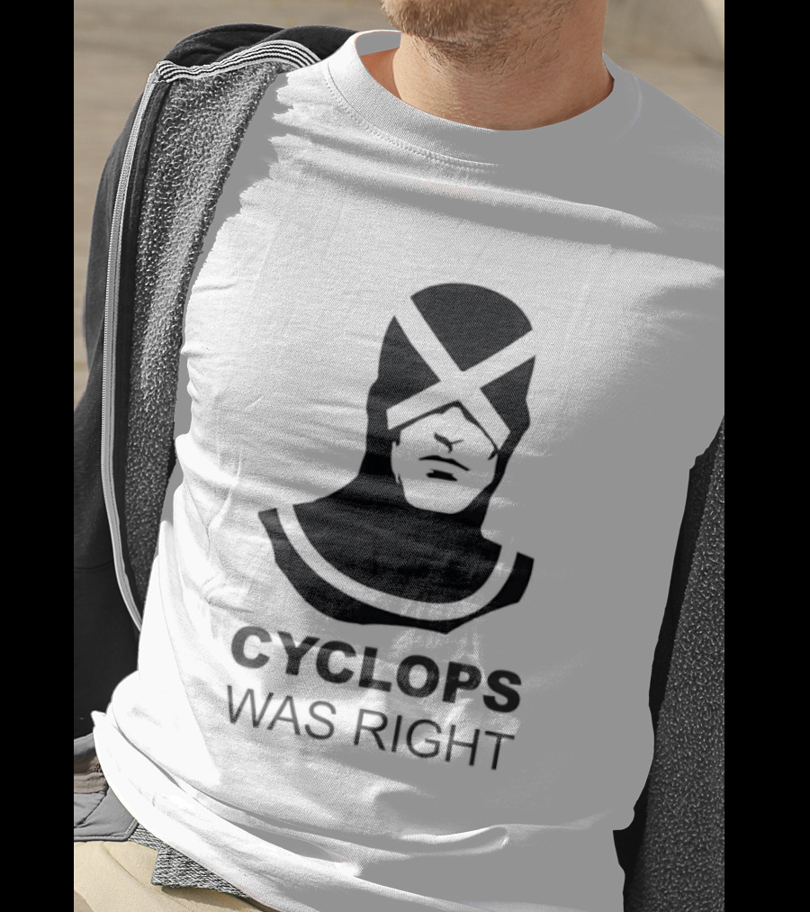 Cyclops Was Right X Men Marvel Comics T-Shirt