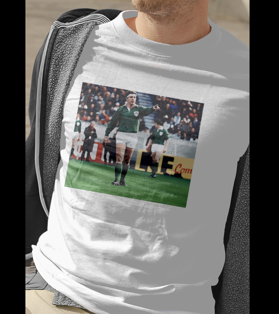Irish Rugby Mourns Fergus Slattery Former Ireland Captain And Lions Flanker T-Shirt