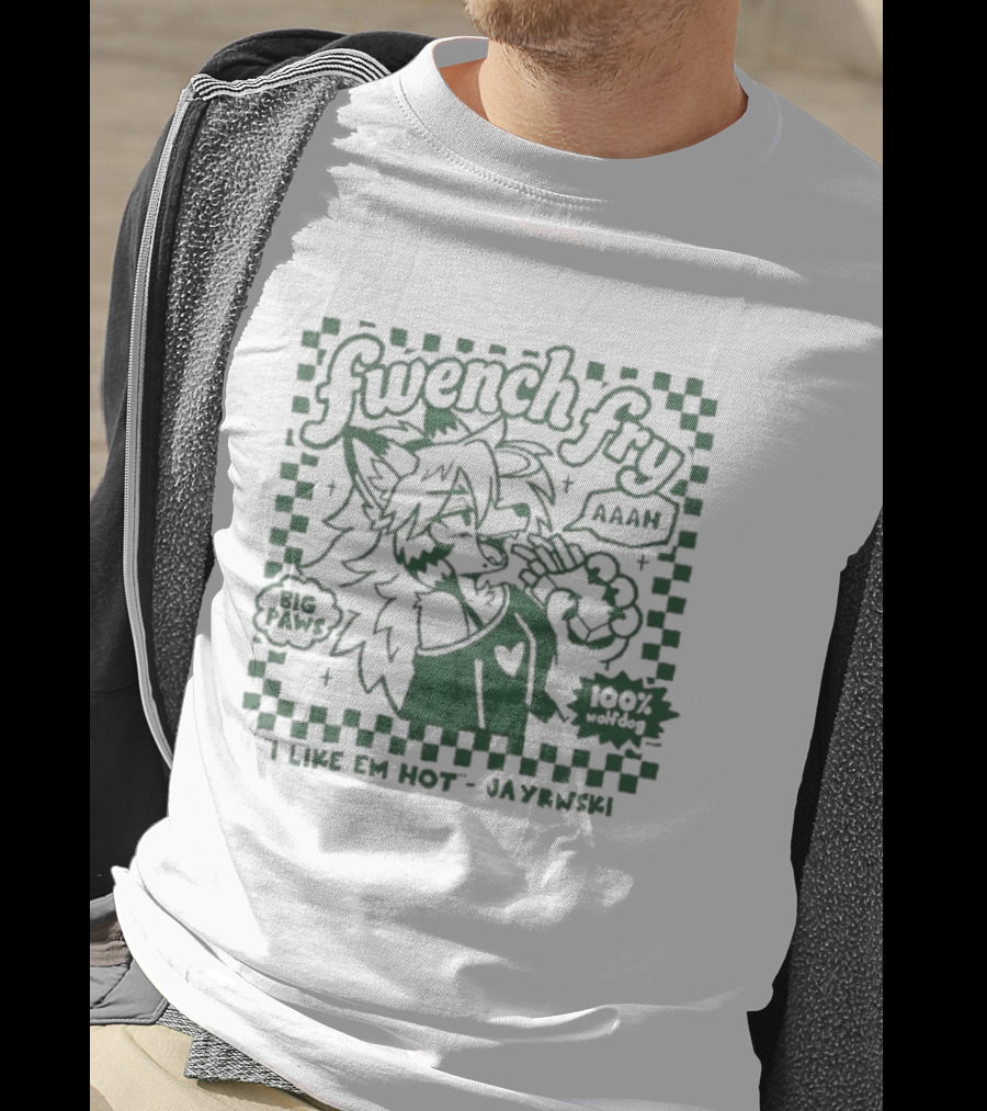 Fwench Fry I Like Em Hot Jayrnsk Spicy Cat 1997 T-Shirt