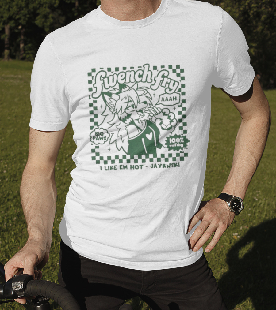 Fwench Fry I Like Em Hot Jayrnsk Spicy Cat 1997 T-Shirt