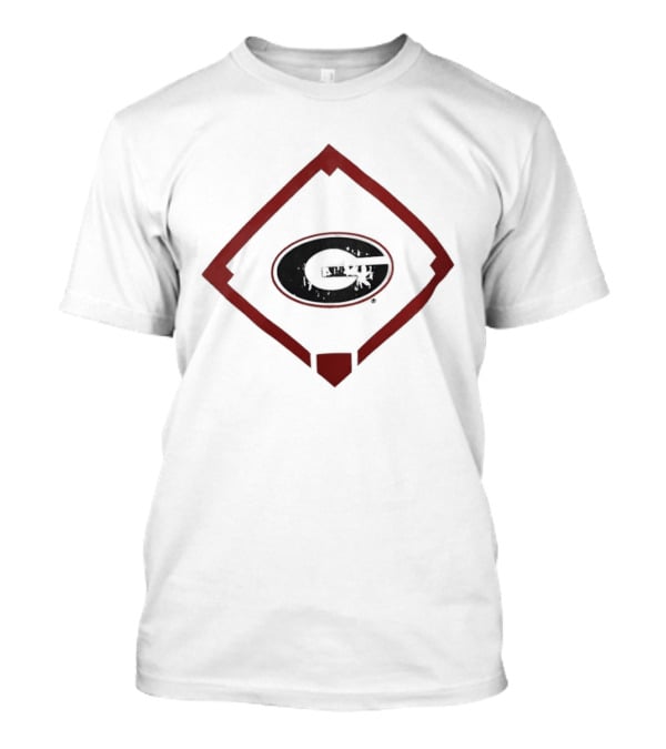 Georgia Bulldogs Baseball Diamond T-Shirt