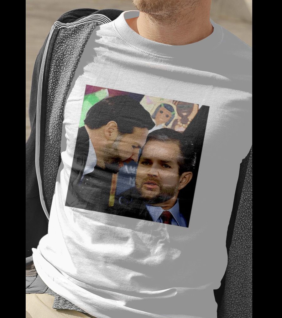 JD Vance And Jerry Falwell Jr Whispering In The American T-Shirt