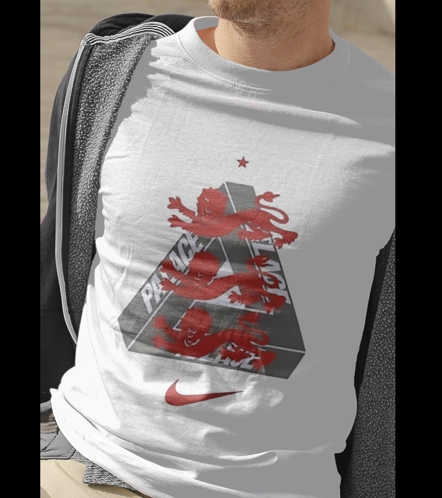 Palace X England 2026 World Cup Nike Collaboration Three Lions T-Shirt