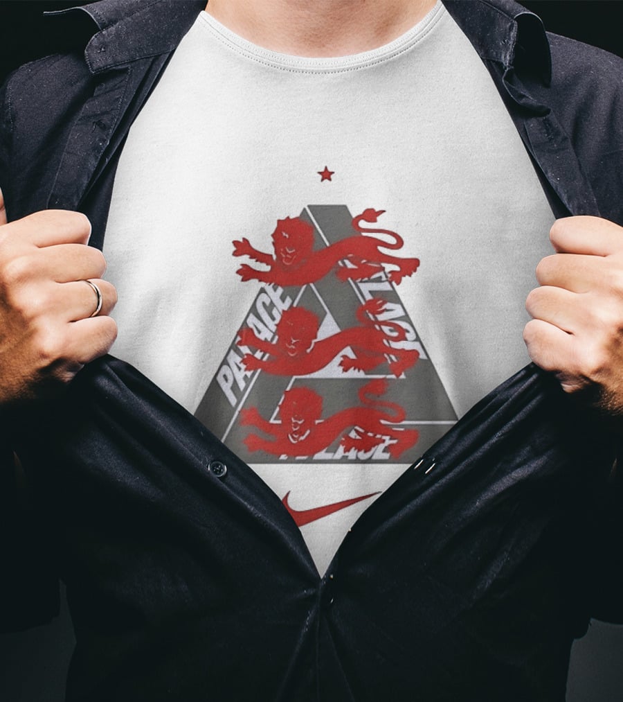 Palace X England 2026 World Cup Nike Collaboration Three Lions T-Shirt