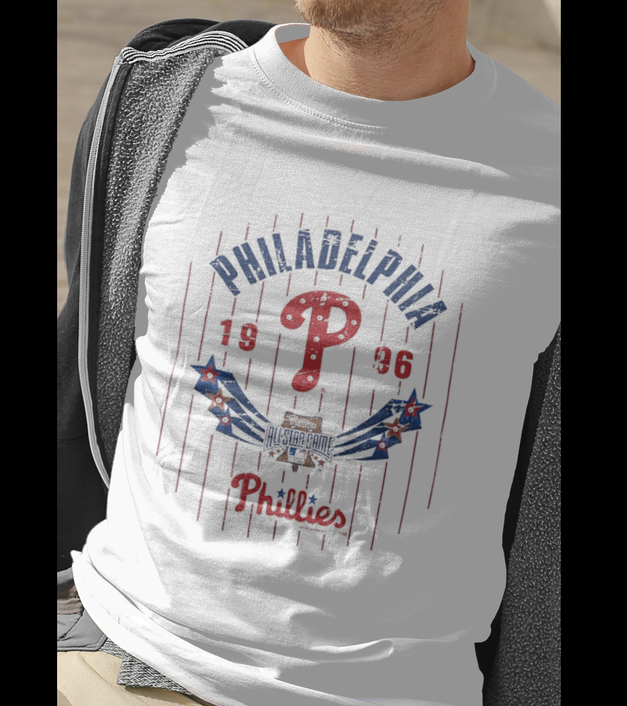 Philadelphia Phillies 1996 All Star Game Phillies Baseball T-Shirt