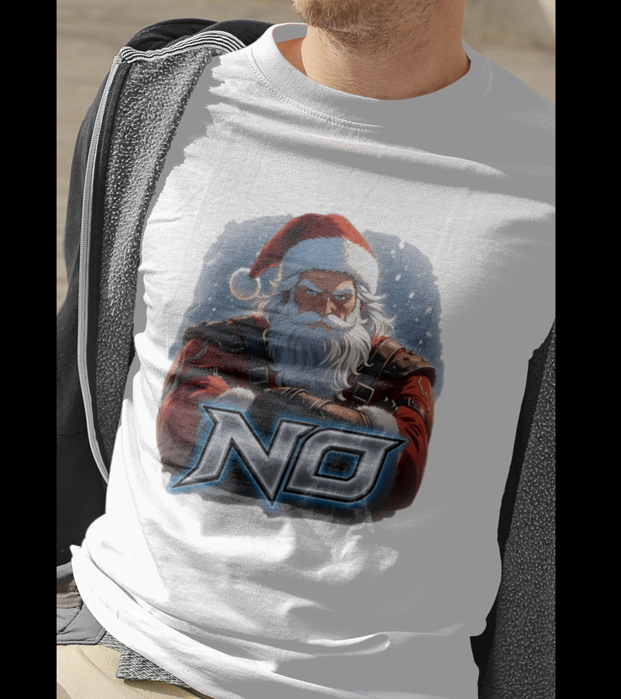 Santa Claus No Christmas Holiday Seasonal T-Shirt
