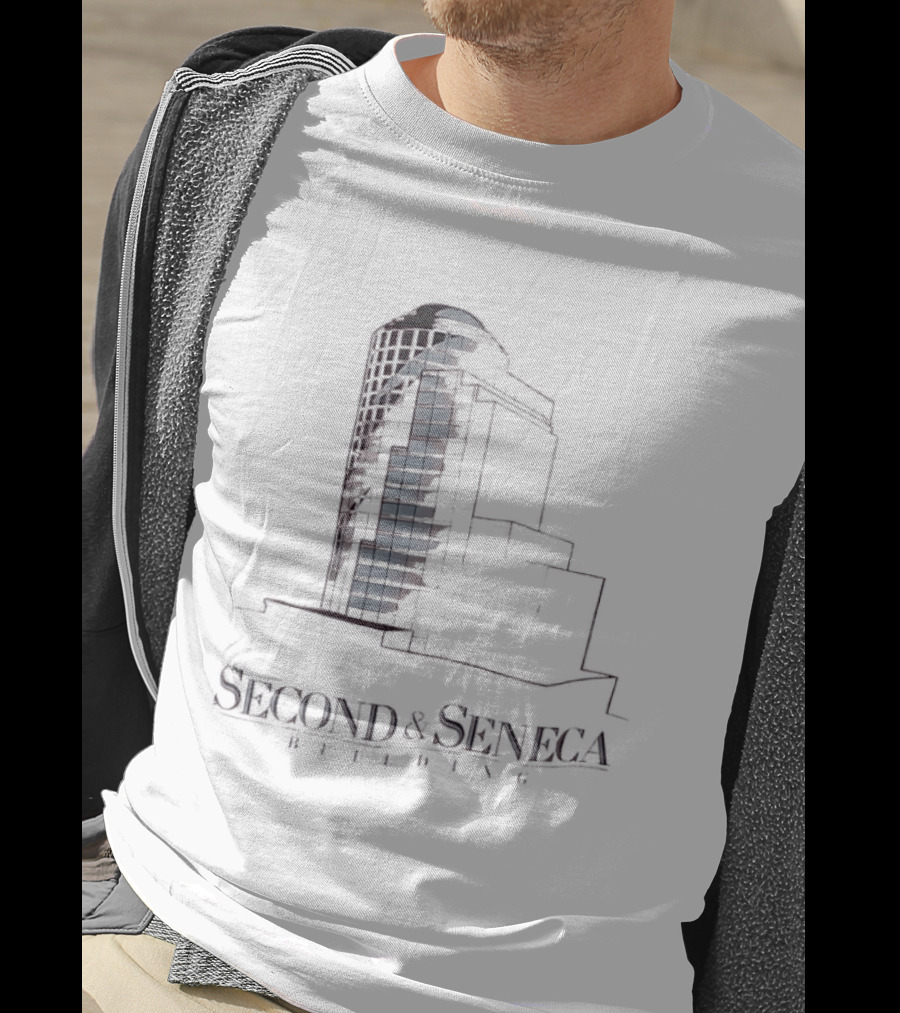 Second And Seneca Seattle Building Architectural Landmark T-Shirt