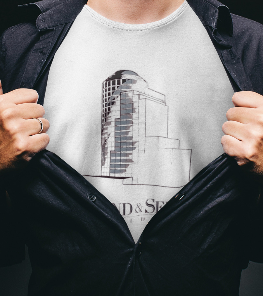 Second And Seneca Seattle Building Architectural Landmark T-Shirt
