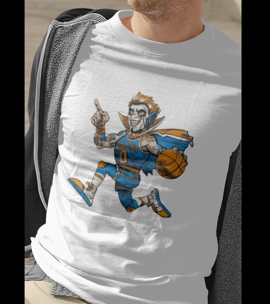 New York Knicks Danhausen Basketball Player T-Shirt