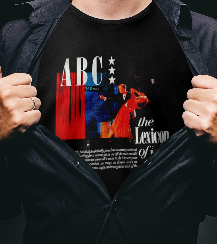 ABC The Lexicon Of Love A Z Affectionately Alphabetically T-Shirt