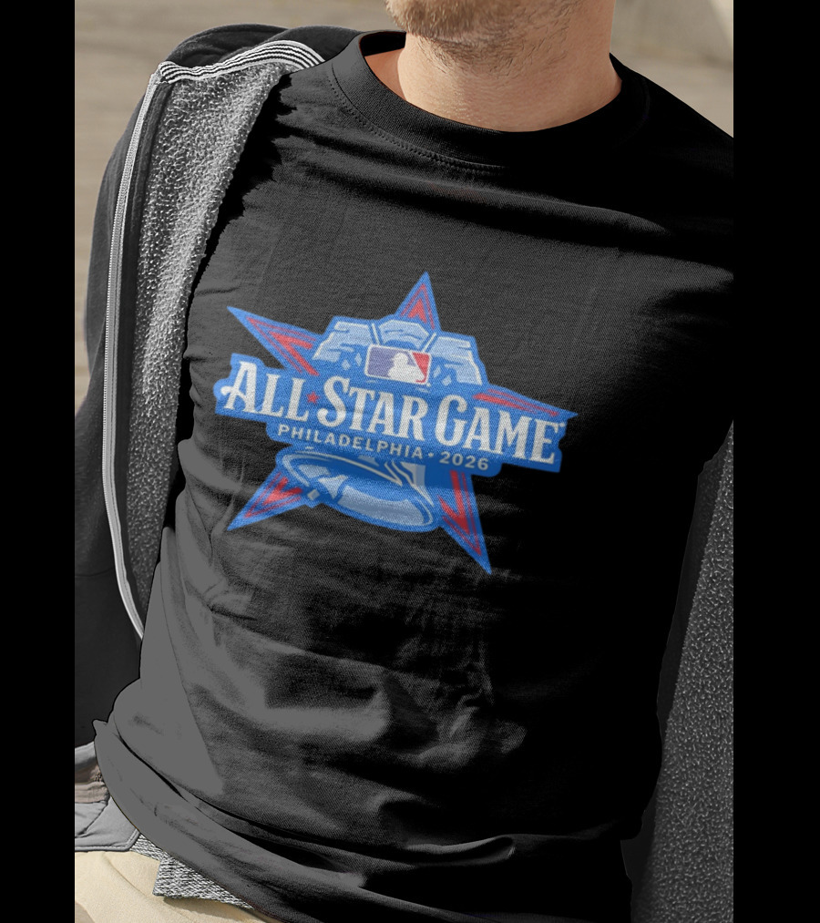 All Star Game Philadelphia 2026 MLB Liberty Bell Baseball T-Shirt