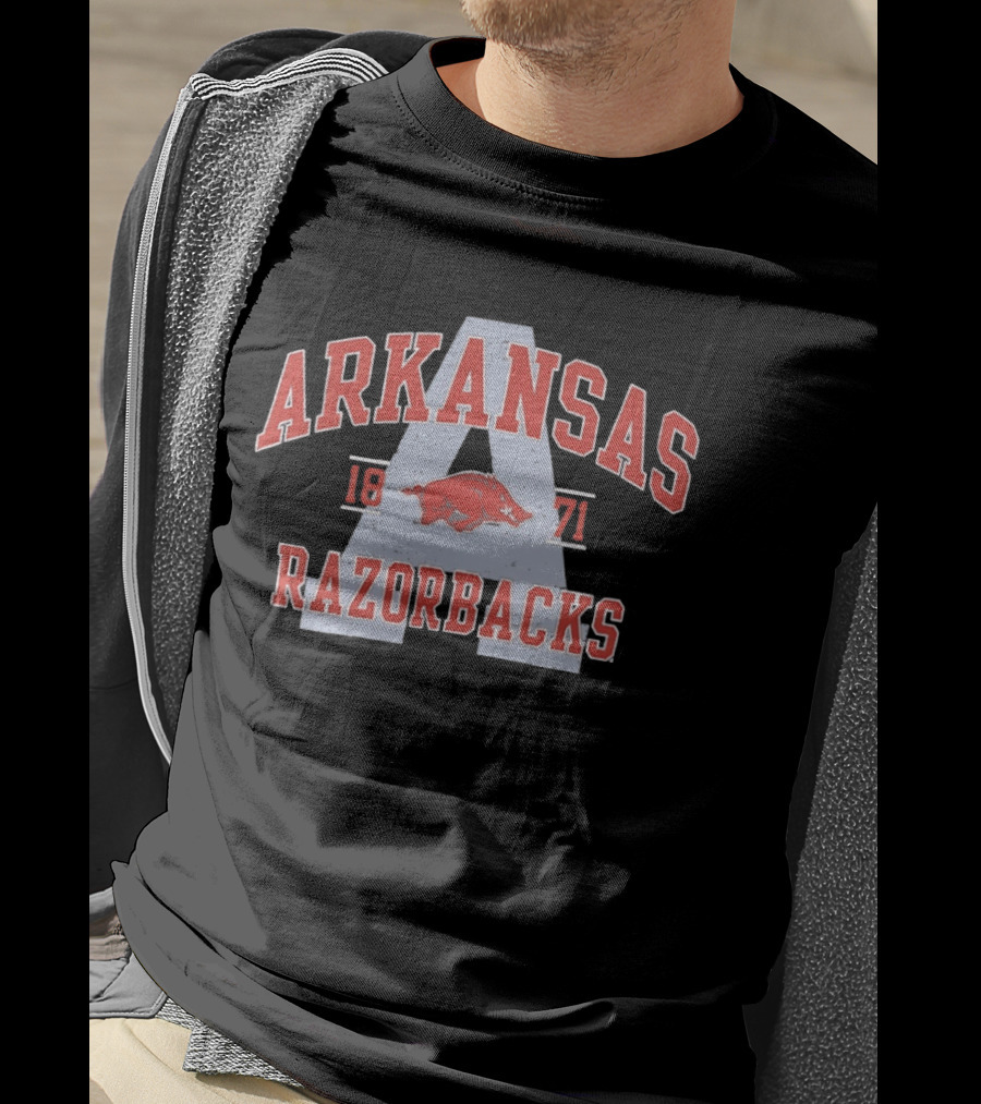 Arkansas Razorbacks 1871 University Of Arkansas Team Spirit Sportswear T-Shirt