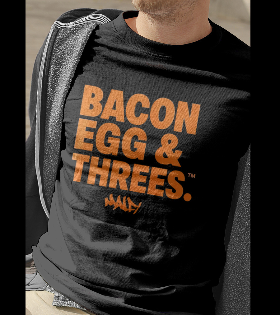 Bacon Egg And Threes Munday T-Shirt
