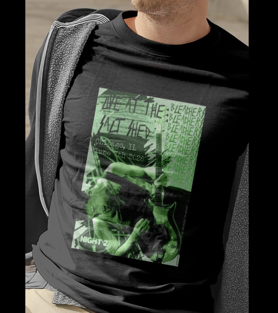 Bleachers Live At The Salt Shed Chicago June 7th 2026 Night 2 T-Shirt